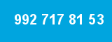 992 717 81 53 992 717 81 53